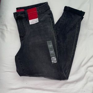 Black jeans -super skinny mid rise BRAND NEW